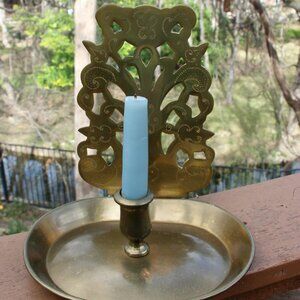 Vintage brass  Candleholder